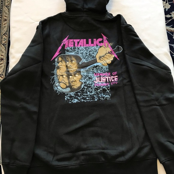 METALLICA Hoodies NEW With Tag Sizes: M, L,XL,XXL - Picture 2 of 7